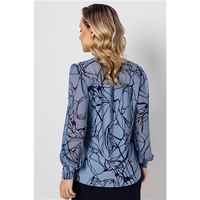 Блузка женская  4021/21/Голубой
