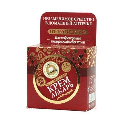РБА Крем Лекарь Агафьи восстанавливающий 100мл /7291/