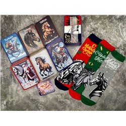 Носки новогодние набор