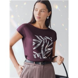 VILATTE Футболка D49.134