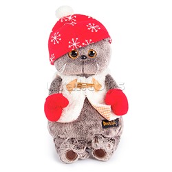 Кот Басик в варежках