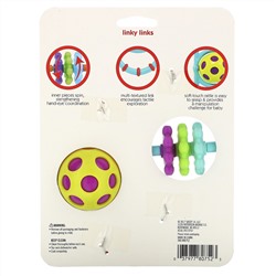 Sassy, Inspire The Senses, Linky Links, 3+ Months, 2 Piece Set