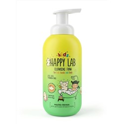 Happy Lab Kids Детское мыло-пенка для рук и тела, сладкое яблочко, 500 мл 28446