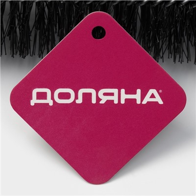 Ёрш чистящий Доляна, гибкий, 71×5.5 см, чёрный