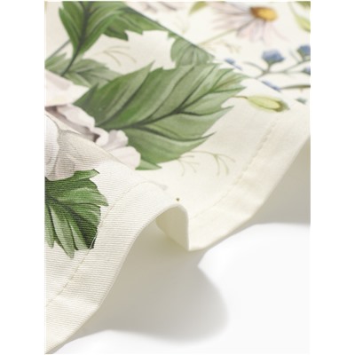 Дорожка на стол Этель Red flowers 40×146 см, 100% хлопок, саржа 190 г/м²