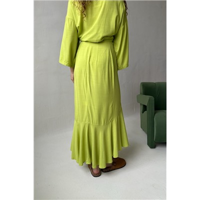 Юбка женская  EASY035/02/Салатовый