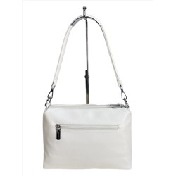 Женская сумка из искусственной кожи, цвет белый