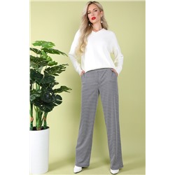 Брюки Барнео (лапка/белый)