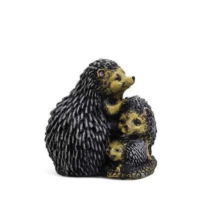 Садовая фигура из гипса «Семейство ежей», 20×19×22 см