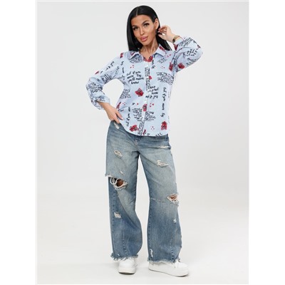 Ковыль - рубашка полоска