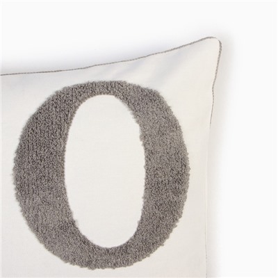 Наволочка декоративная «Этель» Бохо Home, 45×45 см, цвет серый