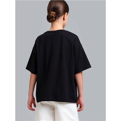 Фуфайка трикотажная для девочек (футболка)