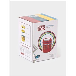 Ланч бокс TAKE IT EASY «Аланхе», 780 мл, сохраняет тепло 3 ч, нержавеющая сталь, синий