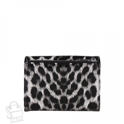 Женский кошелек 7007-9 black white Velina Fabbiano