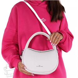 Сумка женская кожаная 1683Y white Polina&Eiterou  в Новосибирске