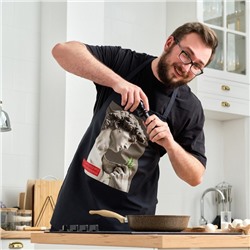 Фартук кухонный мужской «Этель. Щепоточку розмарина» 70×60 см, 100% хлопок, саржа 190 г/м²