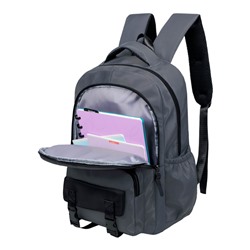 Рюкзак MERLIN M2909 темно-серый