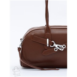 Сумка женская кожаная 9198SP d.brown Velina Fabbaino-Safenta в Новосибирске