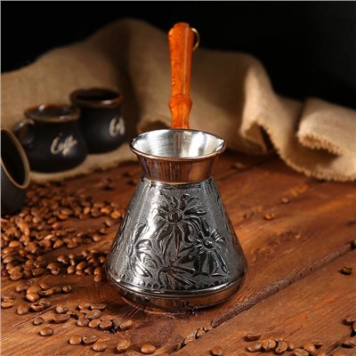 Турка для кофе «Ромашка», 600 мл, медь