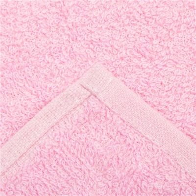 Полотенце махровое «Экономь и Я», 70×140 см, хлопок 100%, розовое