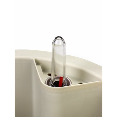 Кашпо для цветов «Флориан», 19 л, d=30 см, h=44.7 см, пластиковое, с автополивом, на ножках, белое