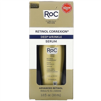 RoC, Retinol Correxion Deep Wrinkle Serum, 1 fl oz (30 ml)