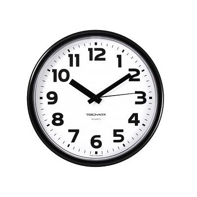 Часы настенные 230мм ТРОЙКА 11100112