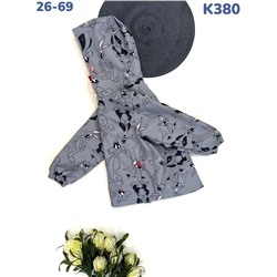 Ветровка K380 серый