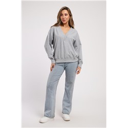 Свитшот 21064 (Серый меланж)