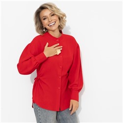 Рубашка с акцентной спинкой и сборками, Невозможно оторваться