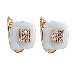 Серьги с керамикой