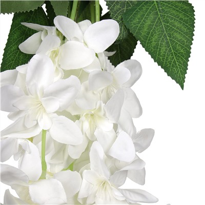 Цветок искусственный 5 веток 90 см белый / A39 /уп 100/300/