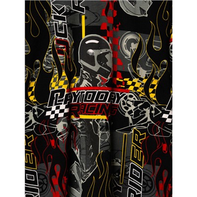 Комплект трикотажный для мальчиков: фуфайка (футболка), шорты