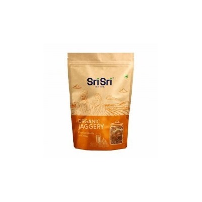 Сахар тростниковый органический Джаггери / Гур (Organic Jaggery / Goor) Sri Sri Tattva 500 гр.