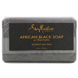 SheaMoisture, африканское черное мыло с маслом ши, 230 г (8 унций)