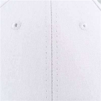 Кепка белая хлопковая взрослая