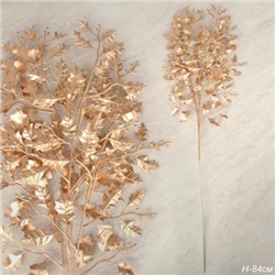 Ветка декоративная 84 см золото / GTN-9 /уп 10/250/500/