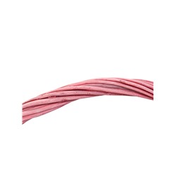 Корзина плетёная для хранения Yute, с ручкой, розовая, набор 3 шт.