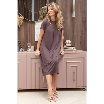 Сорочка ночная жен Mia Cara AW22WJ357C Rosa Del Te сливовый