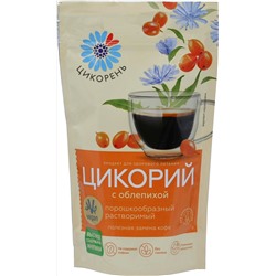 Цикорень. Цикорий Облепиха 75 гр. мягкая упаковка