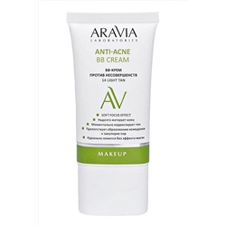 Aravia Laboratories BB-крем против несовершенств / Anti-Acne BB Cream, 14 легкий загар, 50 мл KRISTALLER, 1135590