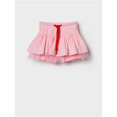 Юбка-шорты трикотажные для девочек