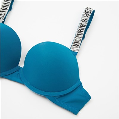 Бюстгальтер женский в коробке, цвет синий, размер 85В