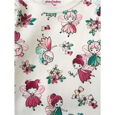 Боди детское трикотажное для девочек, 3 шт в комплекте