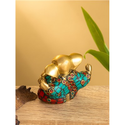 Сувенир «Ганеша», 6.5×4×5 см, латунь