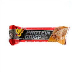 BSN, Protein Crisp, кранч с арахисовой пастой, 12 батончиков, 56 г (1,97 унции) каждый
