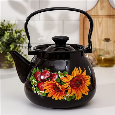 УЦЕНКА Чайник, 3 л, деколь МИКС