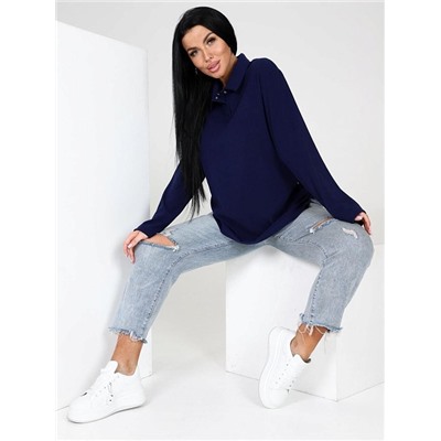 Поло "Роксана" (синий)