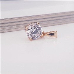 Кулон с цирконом, покрытие позолота, Xuping ML, Х00072821911,арт.001.177