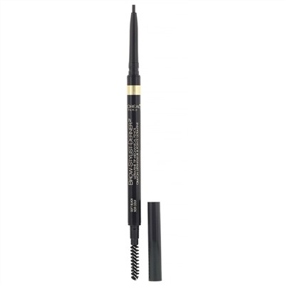 L'Oreal, Brow Stylist Definer, со сверхтонким наконечником, оттенок 393 черный, 0,09 г